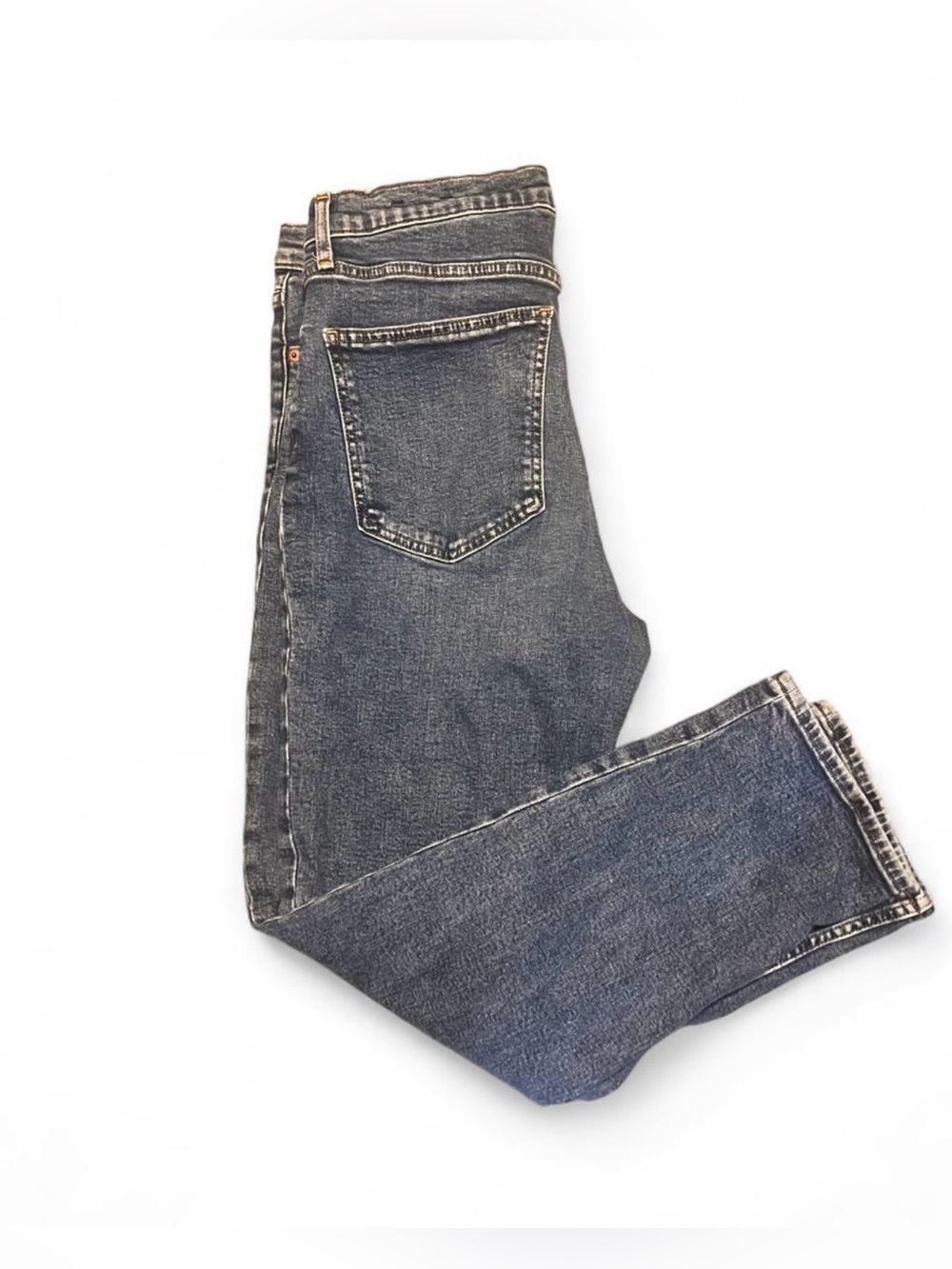 Gap Cigarette Straight Blue Denim Jeans
